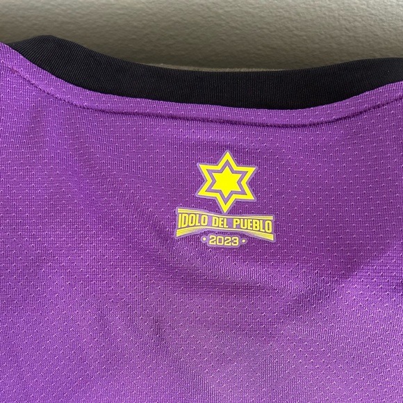 Umbro Authentic S.D. Aucas Purple Soccer 2023 Ecuador Jersey Men’s Sz: Medium - Picture 7 of 7
